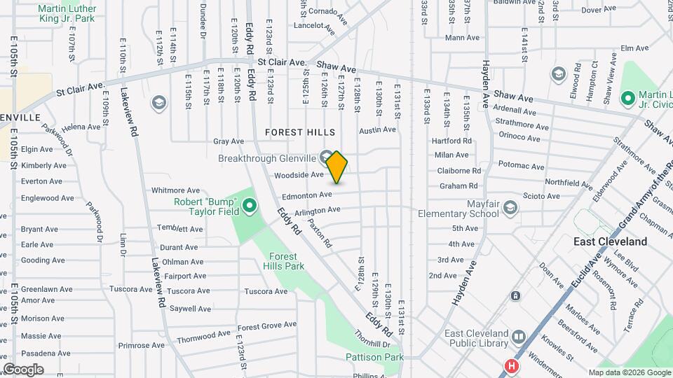 12617 Edmonton Ave Map and Location Details