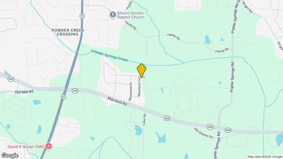 228 Moreland Cir Map and Location Details