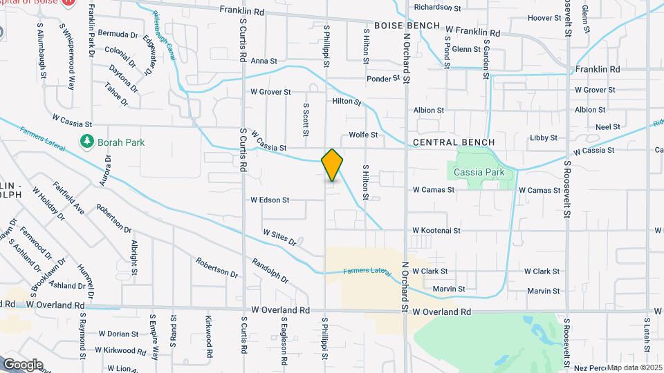 980-998 S Phillippi St Map and Location Details