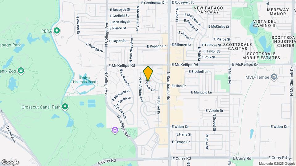1719 N Circle Dr Map and Location Details