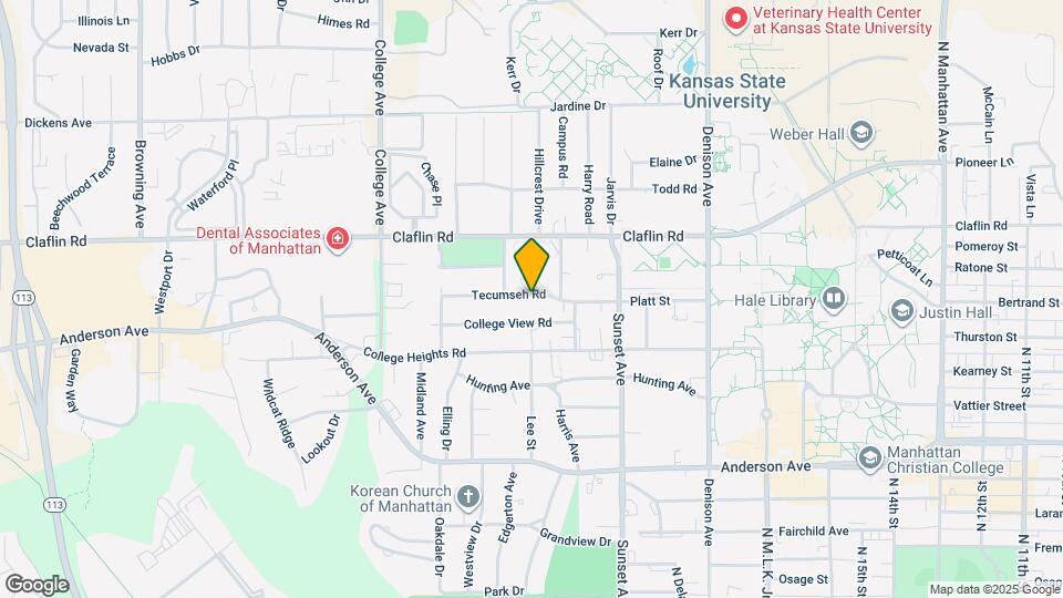 2025 Tecumseh Rd Mapa y Detalles de la Ubicación