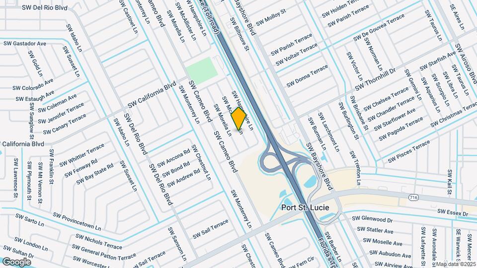 2050 SW McAllister Ln Map and Location Details