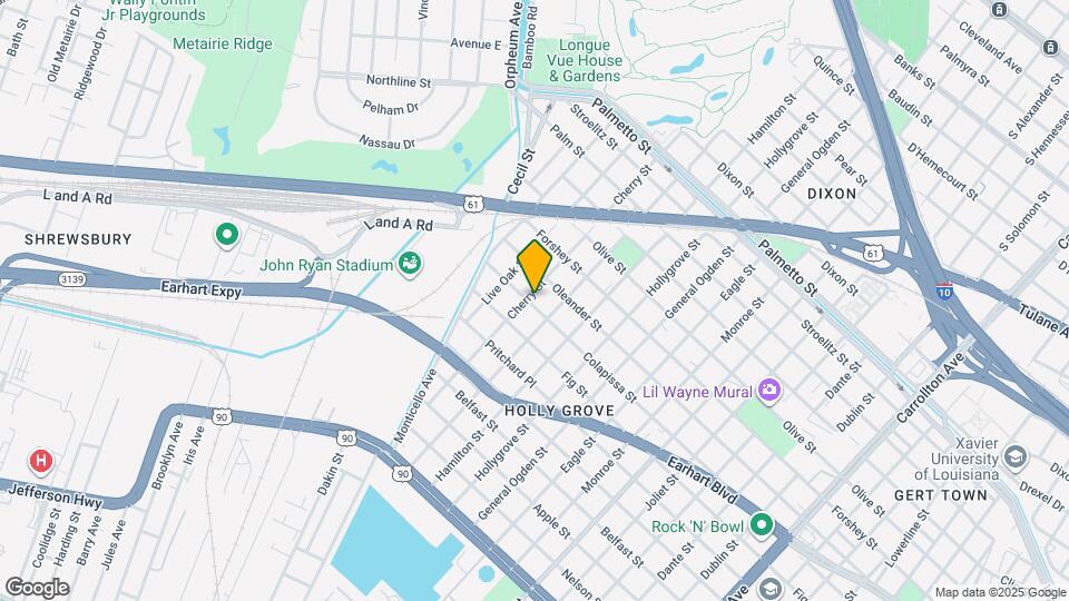 3103 Cherry St, Unit B Mapa y Detalles de la Ubicación