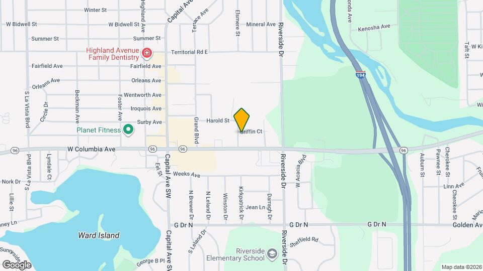 8 Griffin Ct Map and Location Details