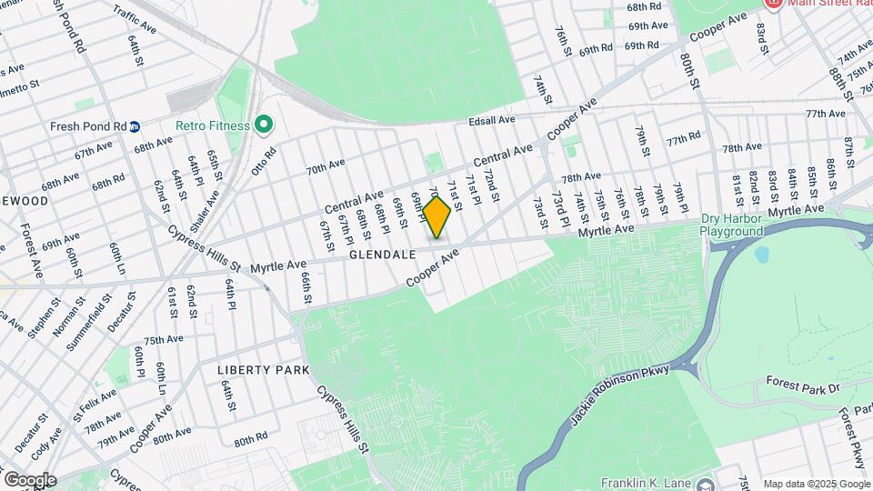 6931 Myrtle Ave, Unit 2nd Fl Map and Location Details