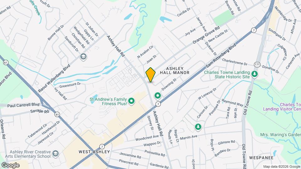 1641 Falmouth St Map and Location Details