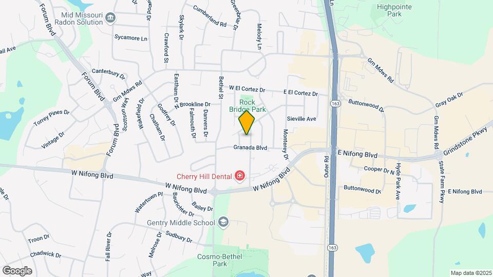 3701 Santiago Dr Map and Location Details
