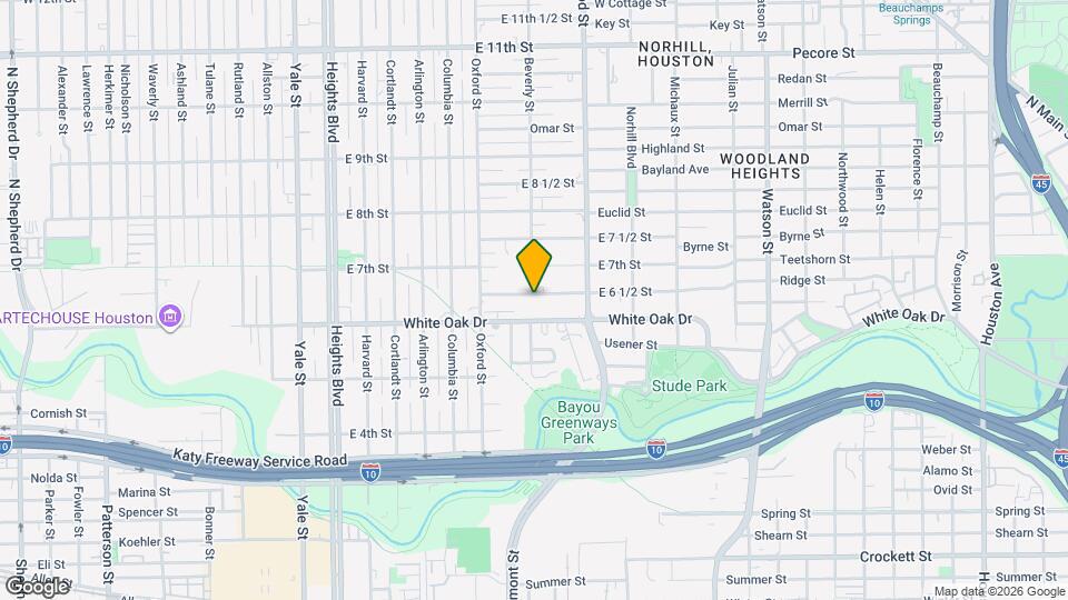 652 E 6 1/2 St Map and Location Details