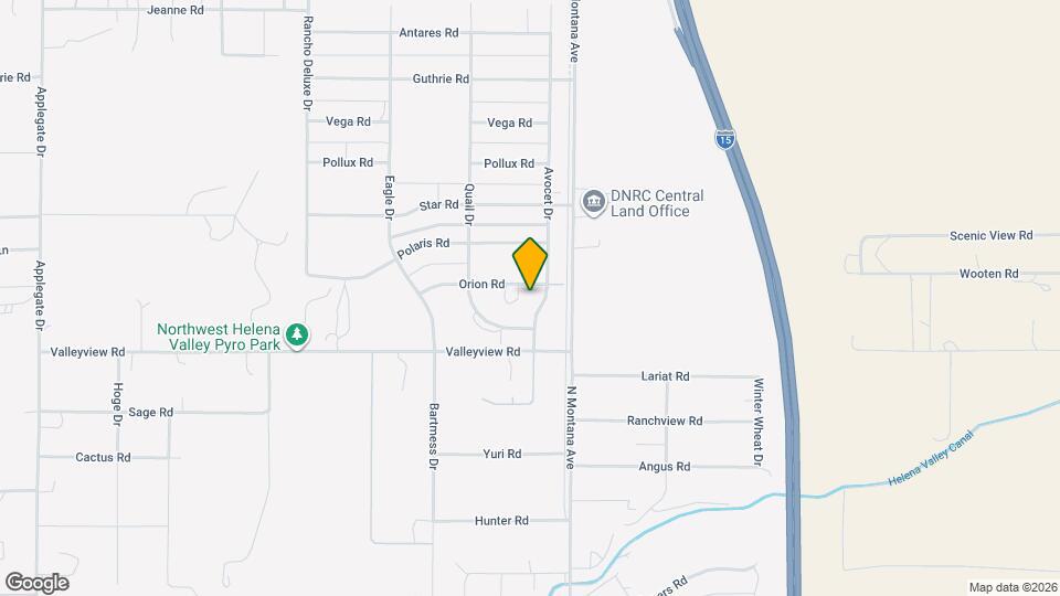 1165 Orion Rd Map and Location Details