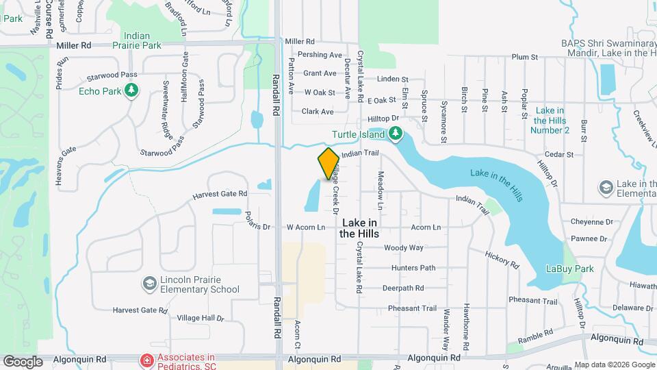 411 Village Creek Dr Map and Location Details