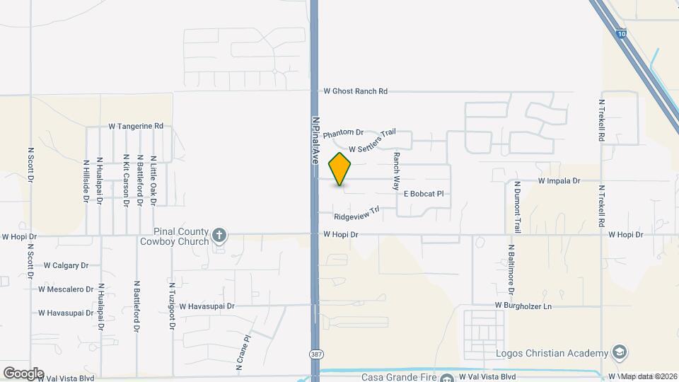 3861 Ghost Creek Ln Map and Location Details