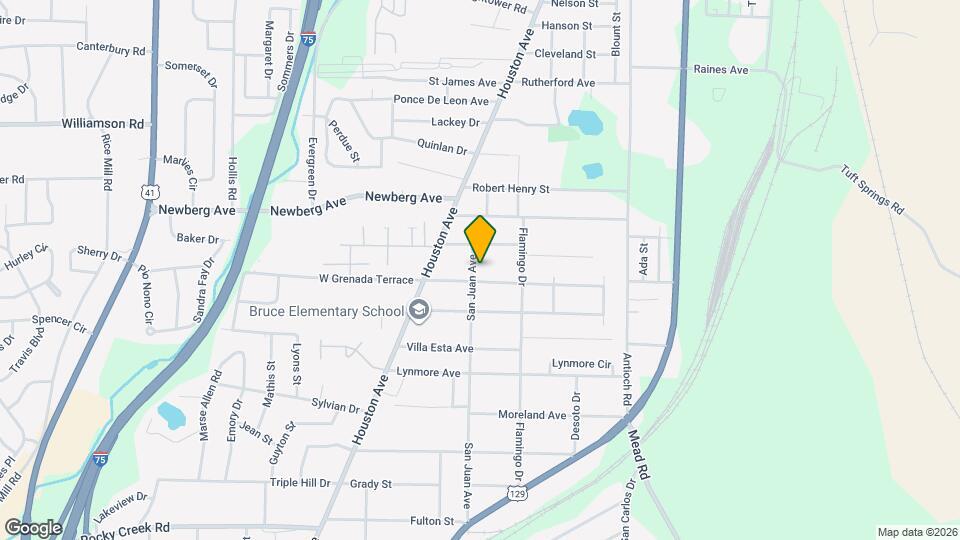 689 Grenada Terrace Map and Location Details