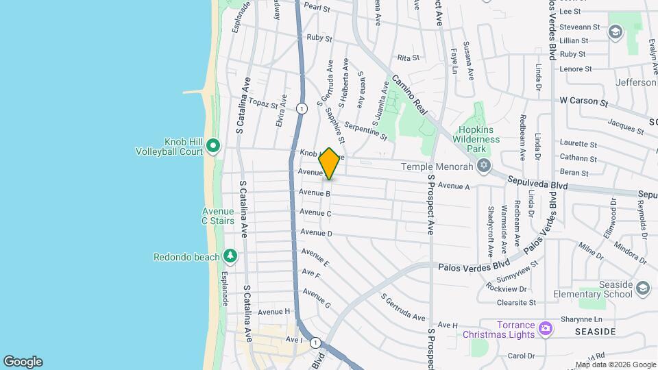 922 1/2-922 1/2 S Juanita Ave Map and Location Details