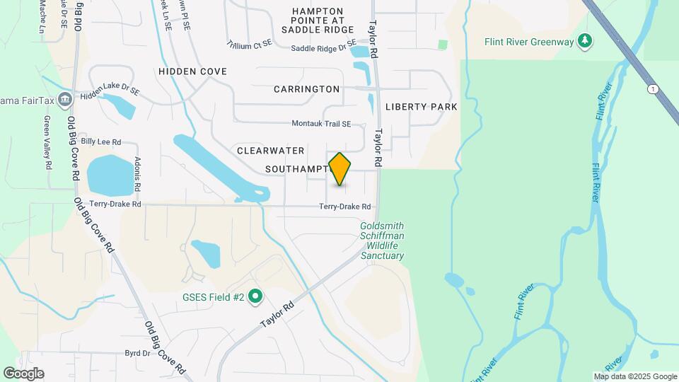 7106 Horse Hollow Dr SE Map and Location Details