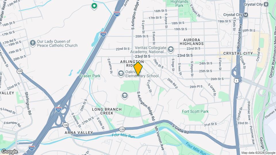 2400 S Arlington Ridge Rd Map and Location Details