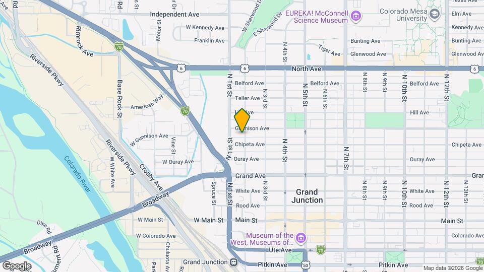 621 N 2nd St Map and Location Details