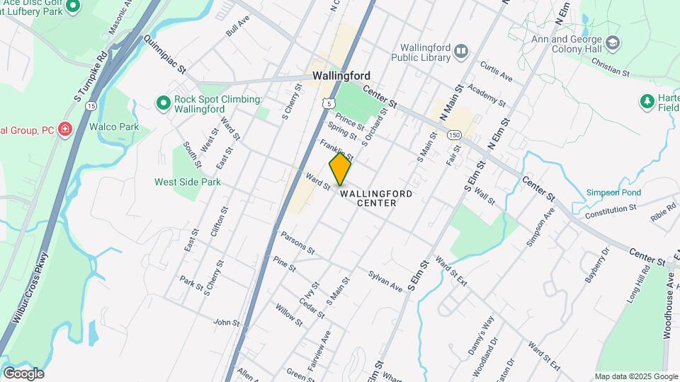 282 Ward St Map and Location Details