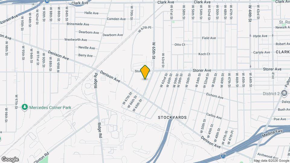 3428 W 65th St, Unit 1 Map and Location Details