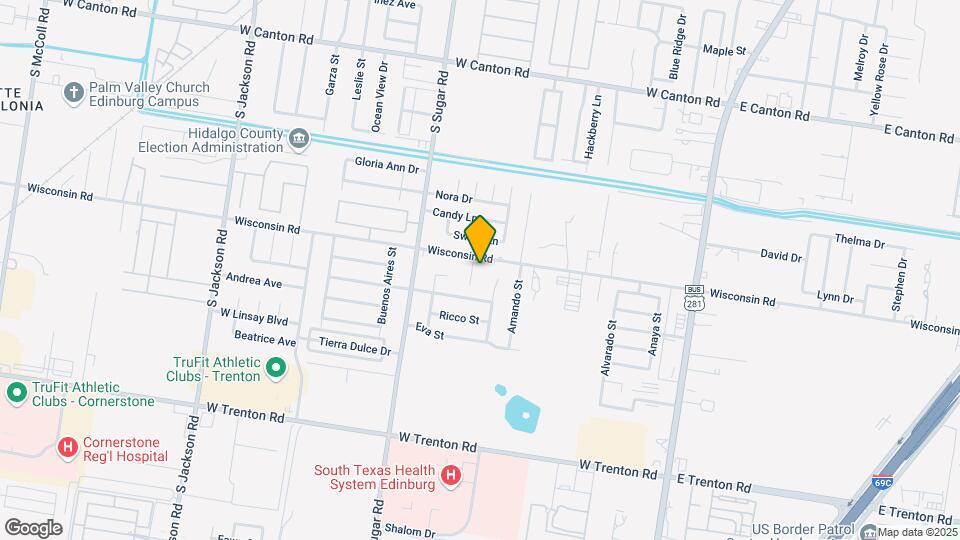3504 Samgar St Map and Location Details