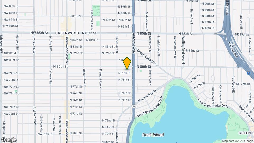 936 N 79th St Map and Location Details