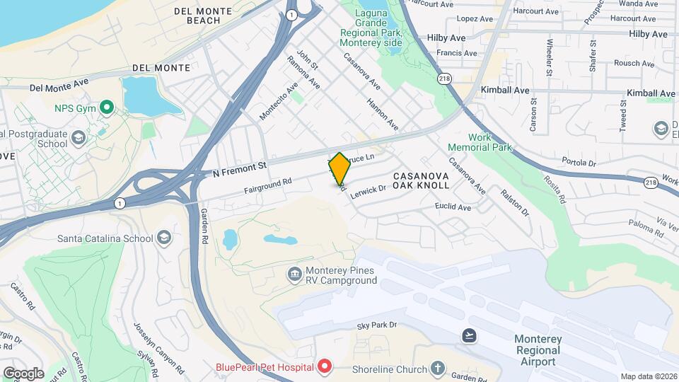 2 Bush St Map and Location Details