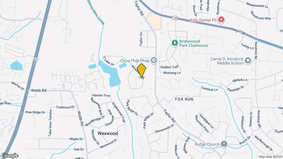 8035 Woodlake Dr Map and Location Details