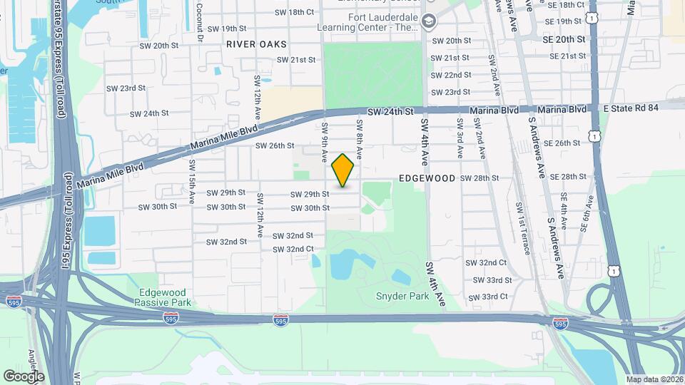 849 SW 29th St Map and Location Details