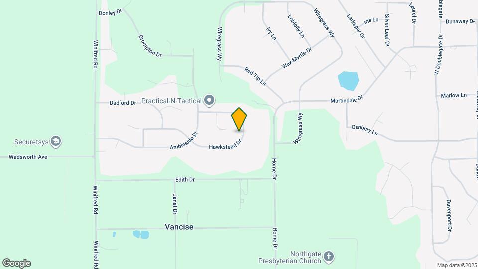 244 Hawkstead Dr Map and Location Details