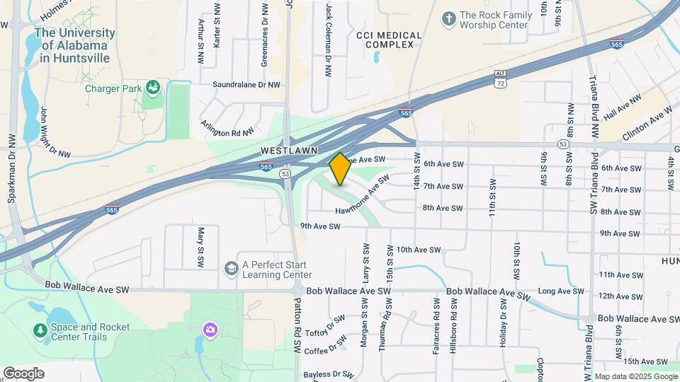 2204 North Rose Dr SW Map and Location Details