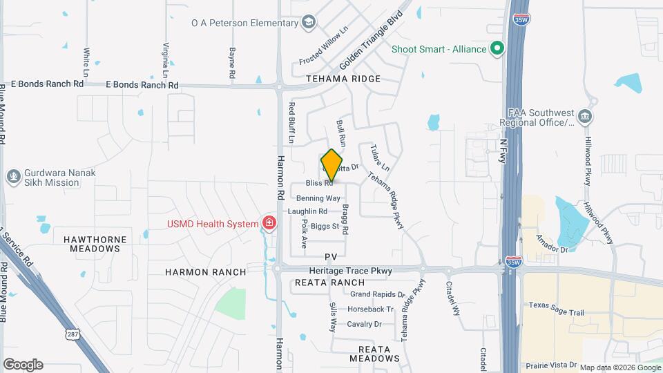 2120 Bliss Rd Map and Location Details