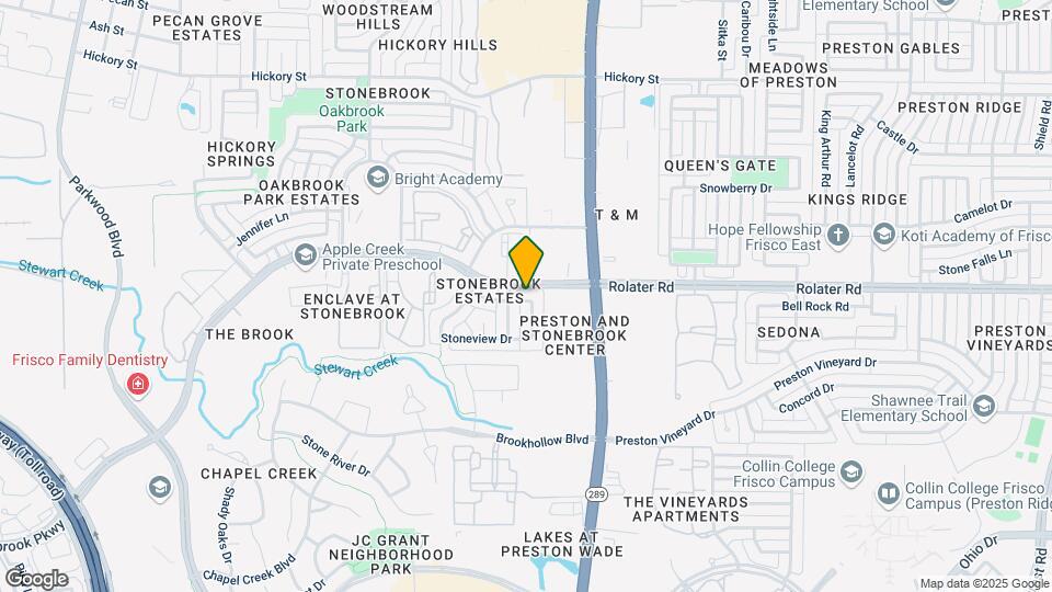 8708 Moraine Dr Map and Location Details