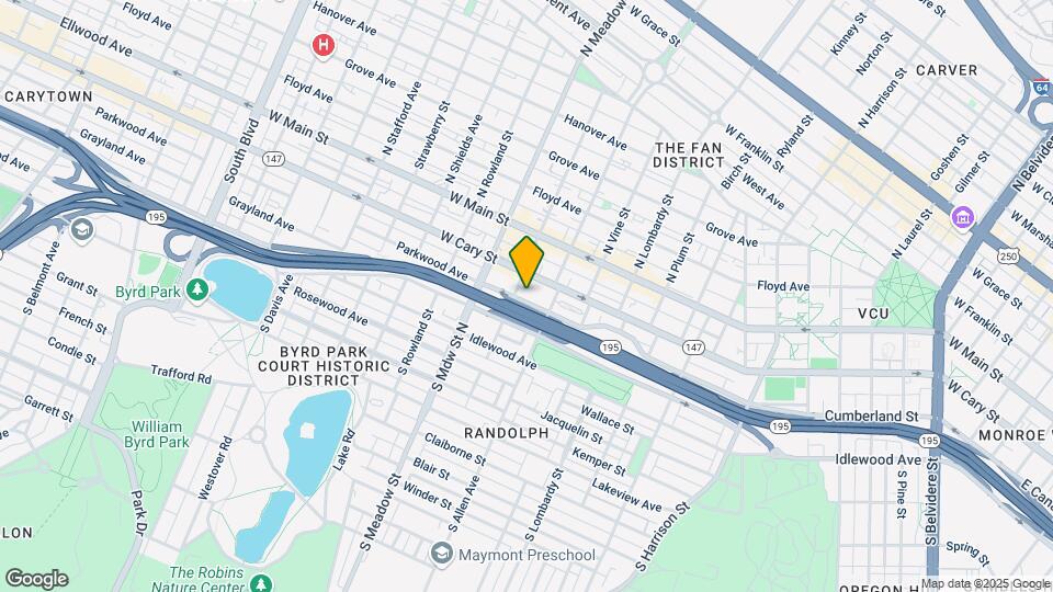 1828 Parkwood Ave Mapa y Detalles de la Ubicación