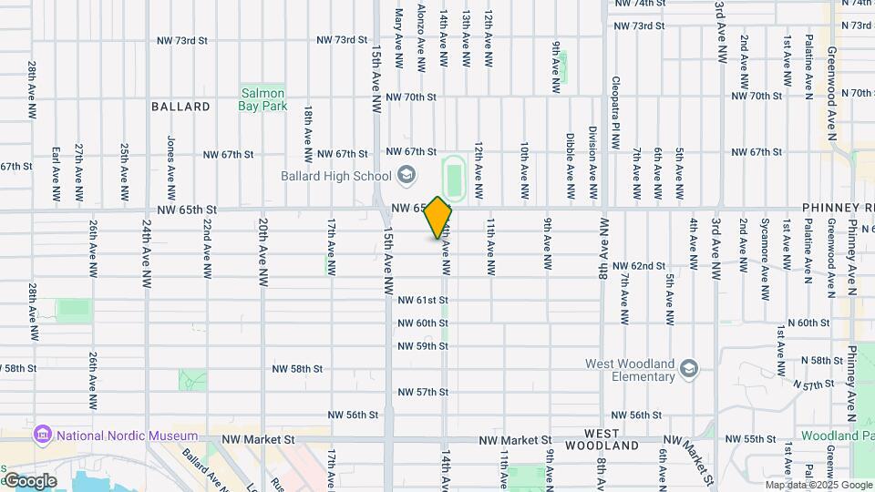 6301 14th Ave NW Map and Location Details