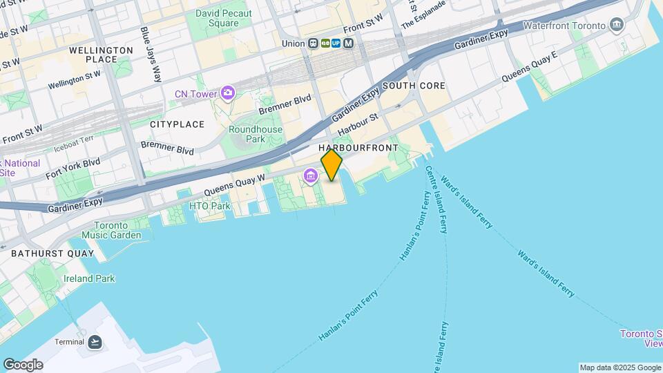 207 Queens Quay W Map and Location Details