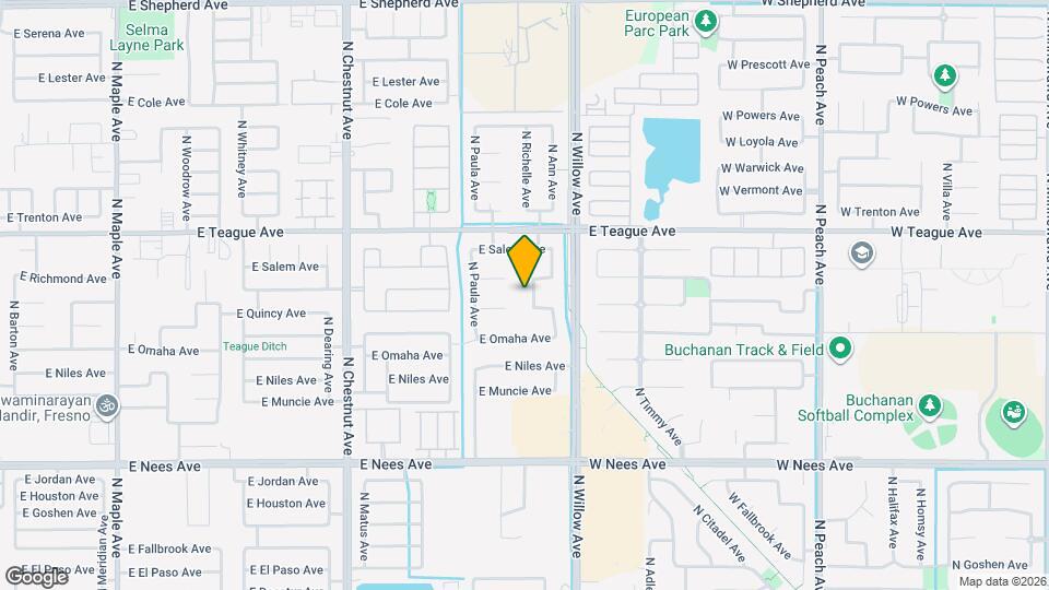 8359 N Richelle Ave Map and Location Details