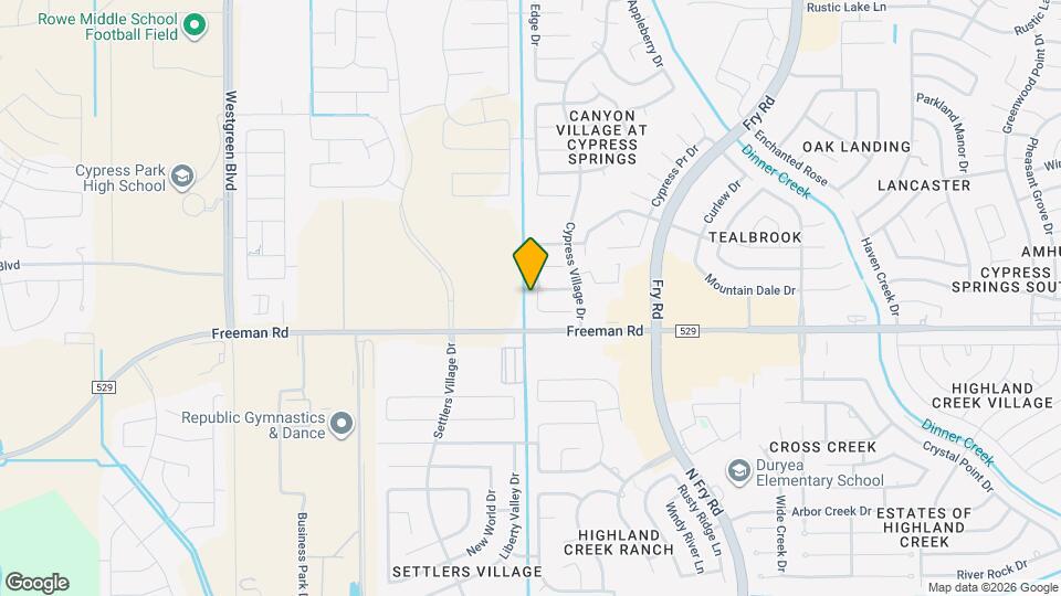 7019 Parkford Meadow Dr Map and Location Details