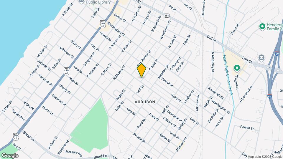 939 Clay St Map and Location Details