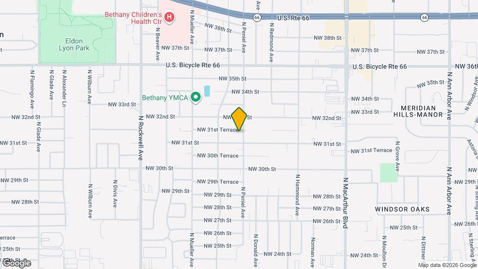 6602 NW 31st Terrace Map and Location Details