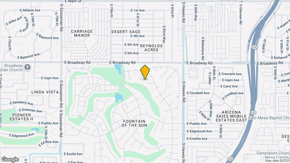8136 E Cactus Dr Map and Location Details