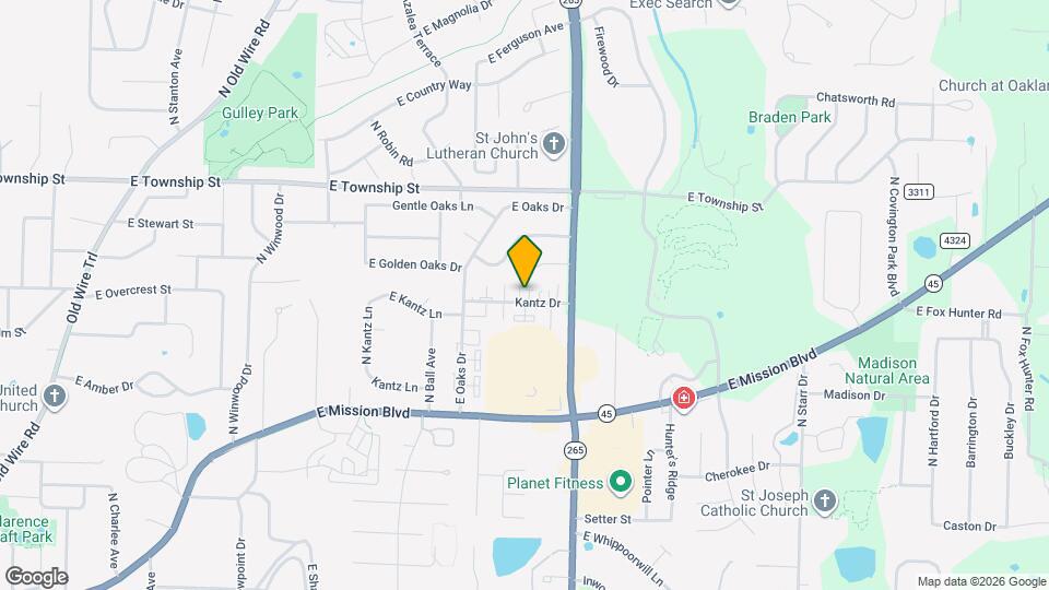 Kantz Duplexes Map and Location Details