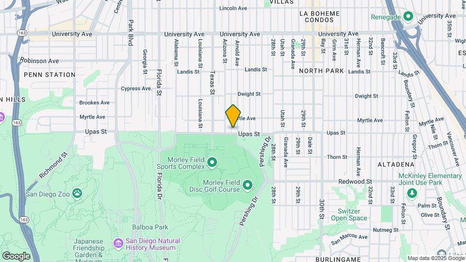 2530 Upas St Map and Location Details