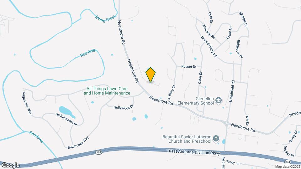 1030 Tolliver Way Map and Location Details