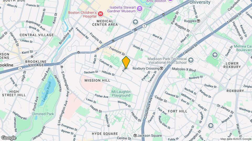 88 Alleghany St, Unit 1 Map and Location Details