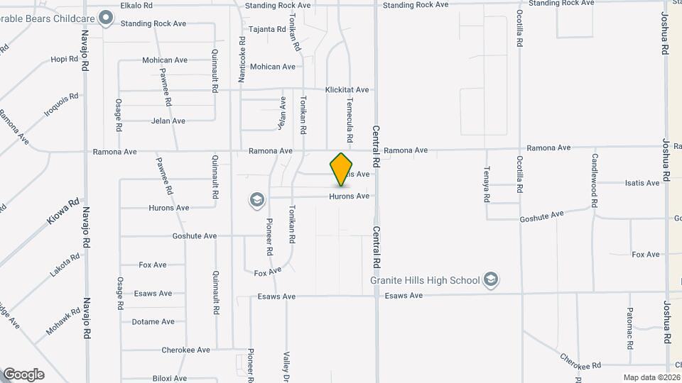 22412 Hurons Ave Map and Location Details