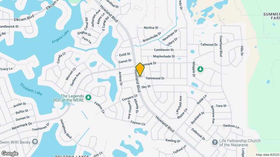 1726 Howland Blvd Mapa y Detalles de la Ubicación