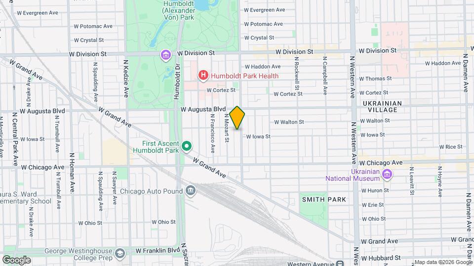 904 N California Ave Map and Location Details