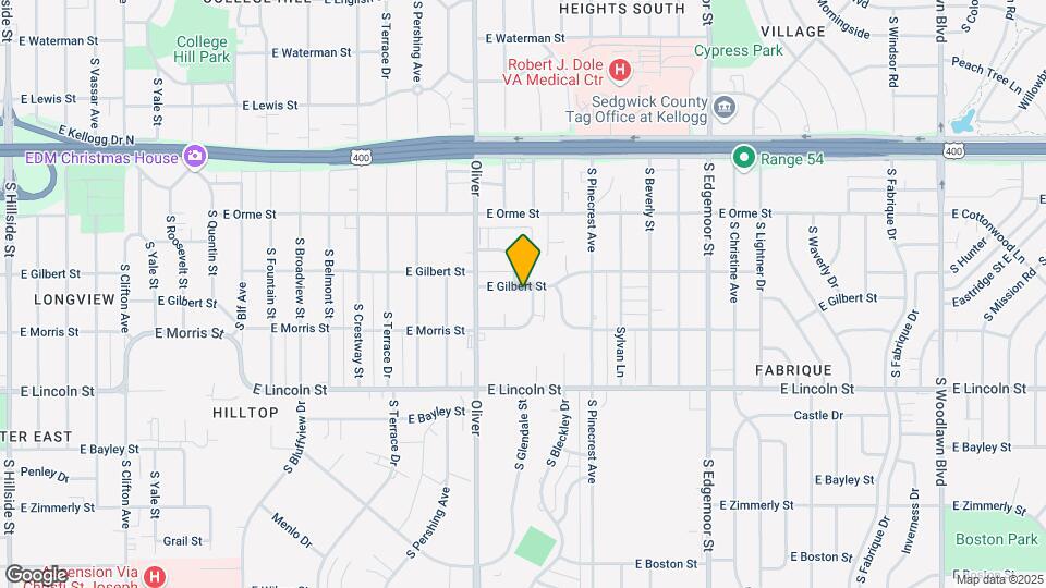 4909 E Gilbert St Map and Location Details