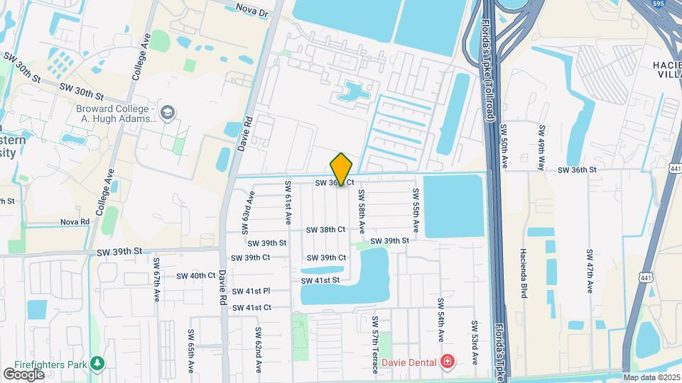 3680 SW 59th Ave Map and Location Details