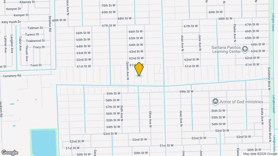 6007 Paula Ave N Map and Location Details