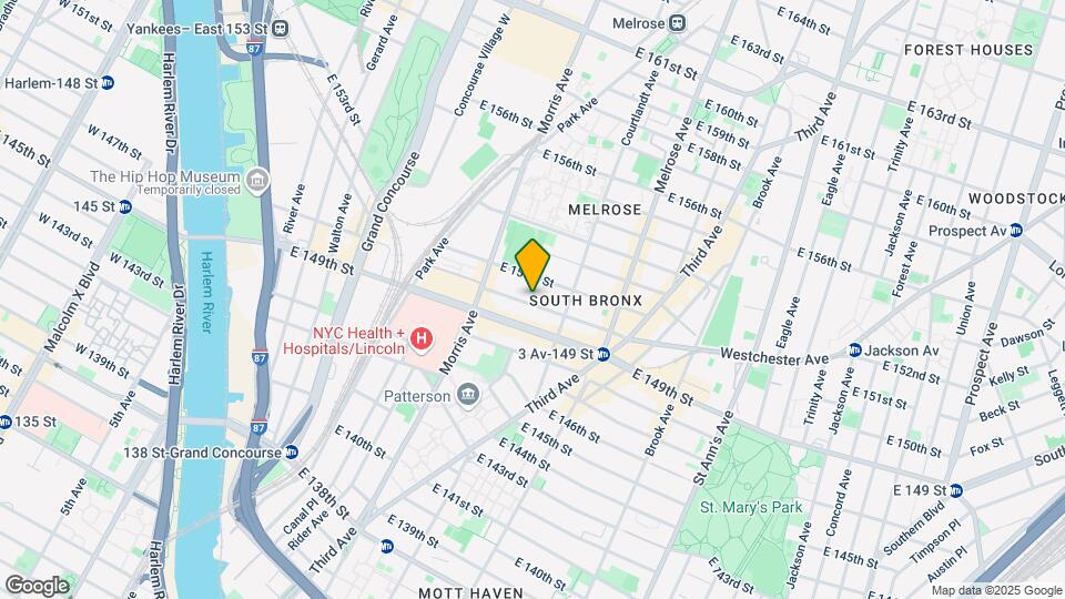 317 East 150th Street Map and Location Details